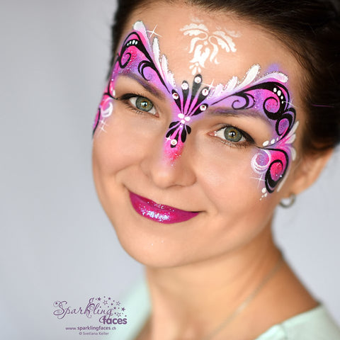 Svetlana Keller's Use of bright pinks is what anyone at a Barbie Party will want!