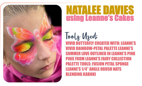 Nat Davies designs using Leanne's Palettes