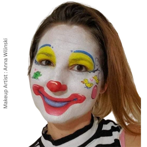 Anna Wilinski clown makeup