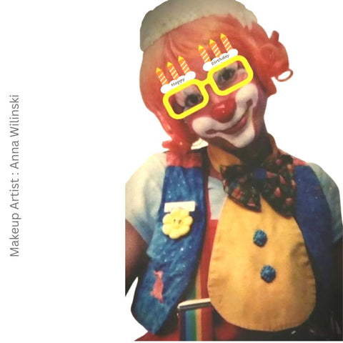 Clash the clown in proknows anna wilinski clown makeup