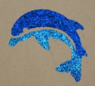 Art Factory Dolphin Jump Stencil design