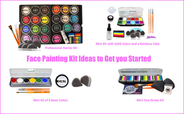 Basic set ups face painting kits