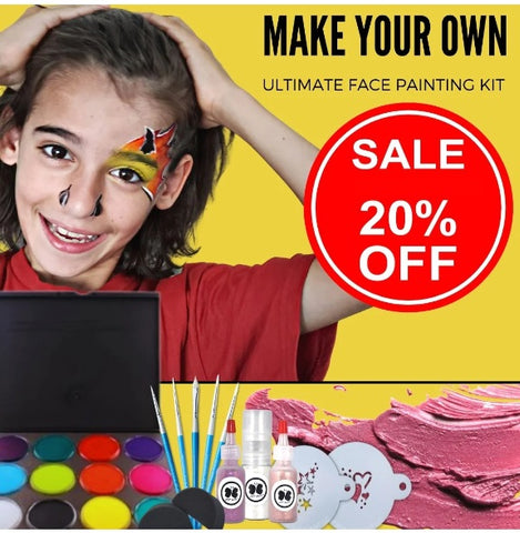 Build Your Own Face Paint Kit Save 20%!