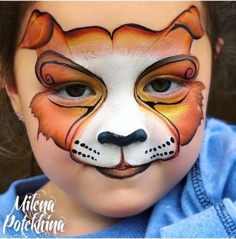 Melina Potekhina Puppy Dog Face Paint
