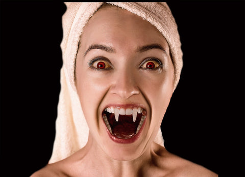 Image by Three-shots from Pixabay Vampire in Towel