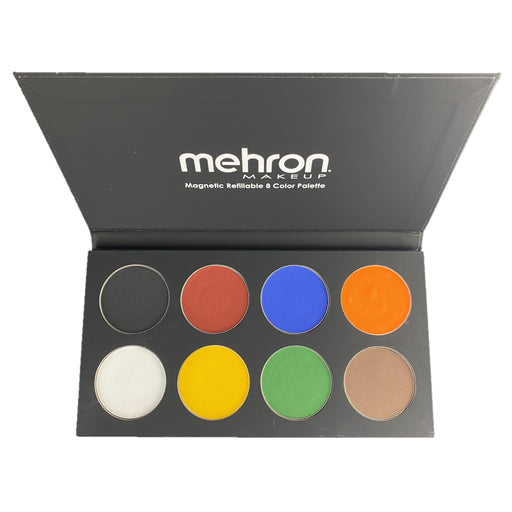 Mehron Makeup Paradise AQ Face & Body Paint 8 Color Palette (Basic) - Face,  782361191442