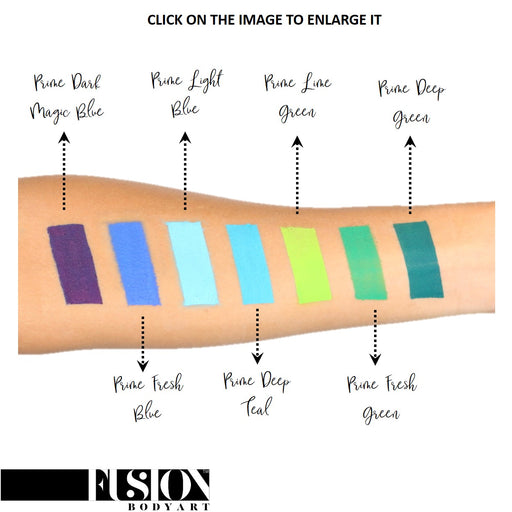 Fusion Body Art Face & Body Paint - Pearl Mint Green (25 gm)