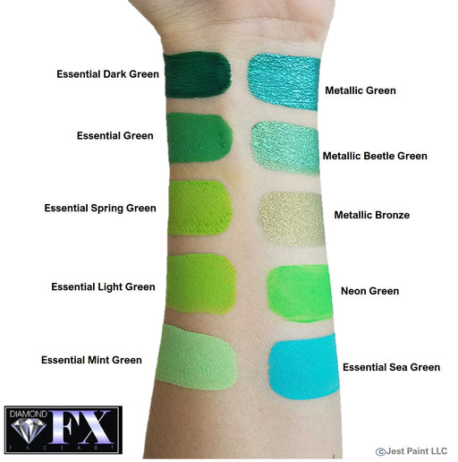 TAG Face Paint - Pearl Green 32gr — Jest Paint - Face Paint Store