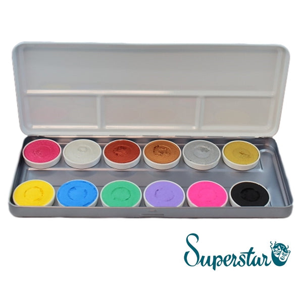 face paint palette