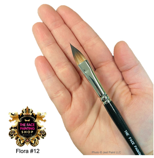 The Face Painting Shop Small Flower Brush — Jest Paint - Face Paint Store