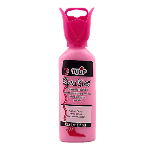 Tulip Dimensional Fabric Paint 1.25Oz-Glow-Pink