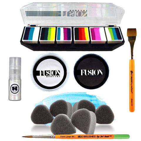 Fusion Body Art  The Ultimate Face Painting Palette - 24 Colors — Jest  Paint - Face Paint Store