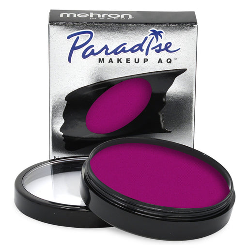 Mehron Paradise Makeup AQ Neon UV Glow 8 Color Palette Body & Face Paint