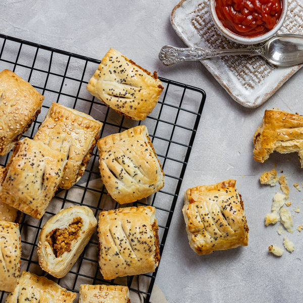 Vegan Plant Based Sausage Rolls