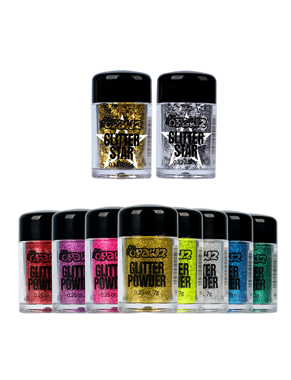 glitter powders