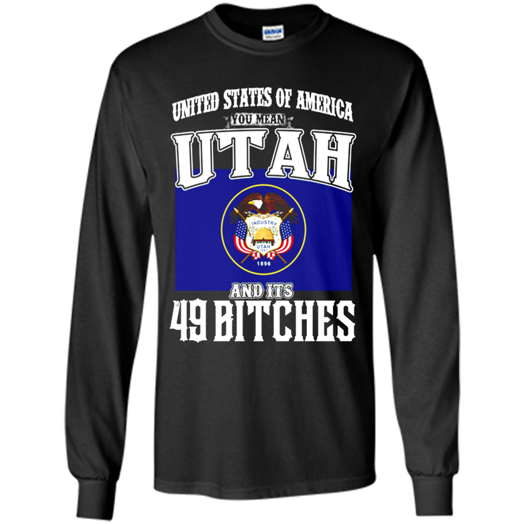 United States Of America You Mean Utah And Its 49 Bitches - T-shirt
