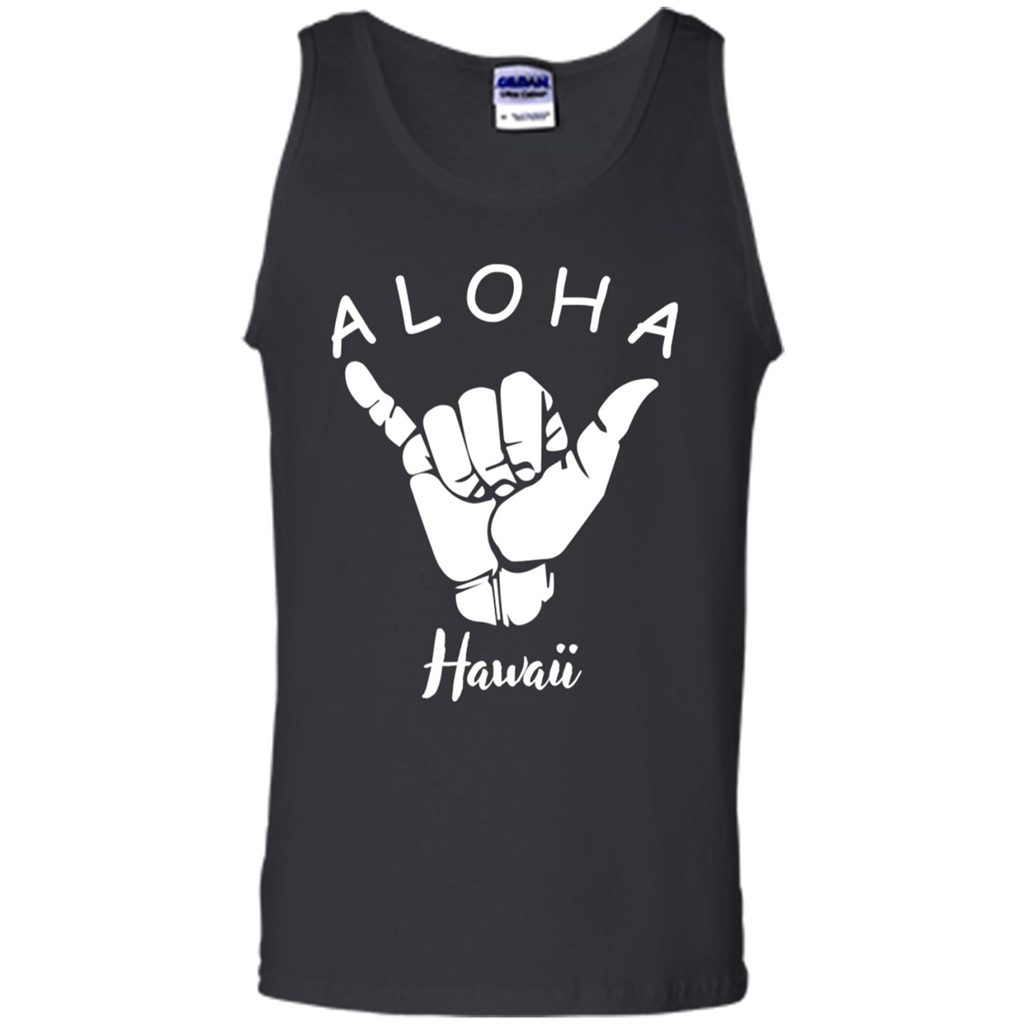 Aloha Shaka Surf Hawaii Souvenir Shirt - Tank Top