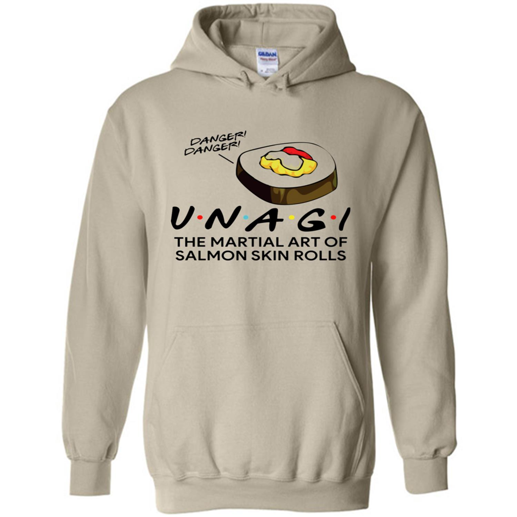 Danger Unagi The Martial Art Of Salmon Skin Rolls - Shirts