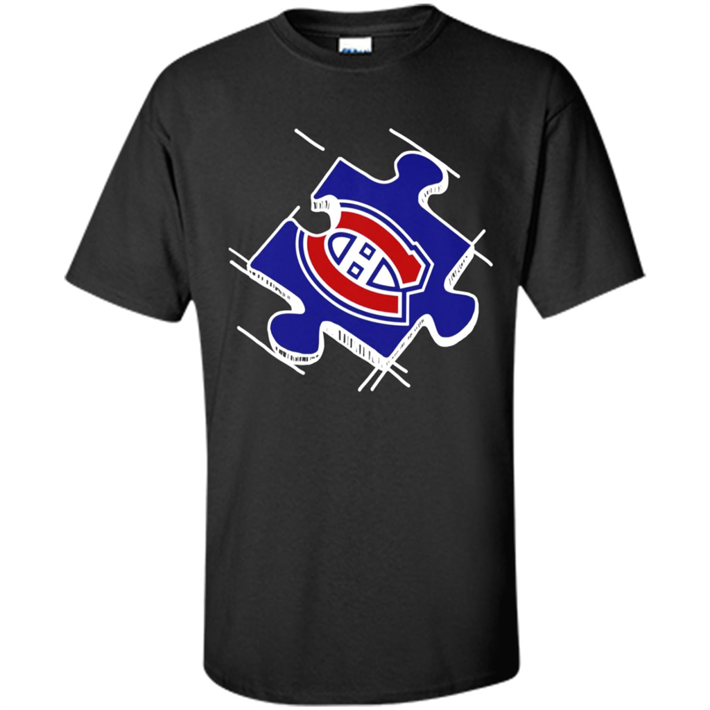 Montreal Canadiens Autism Puzzle Piece - Shirt