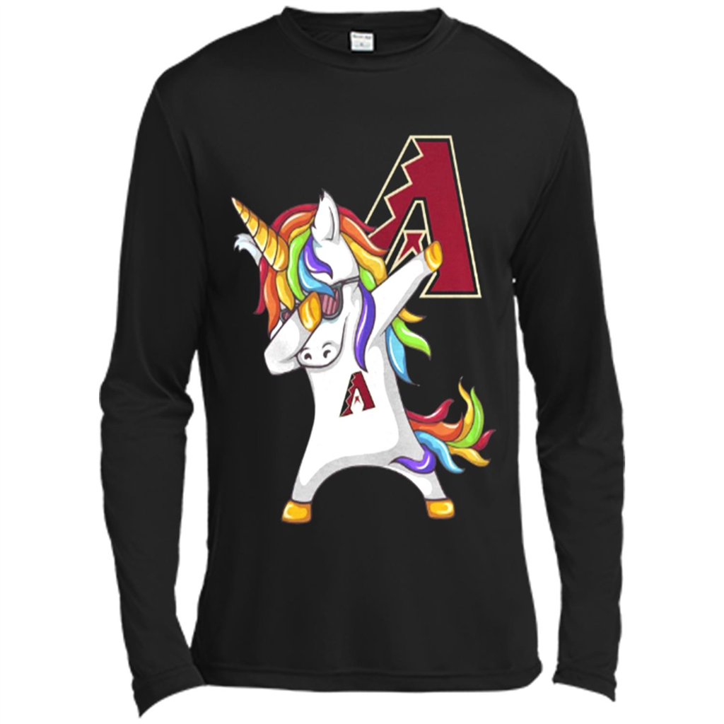 Arizona Diamondbacks Unicorn Dabbing - Canvas T-shirt