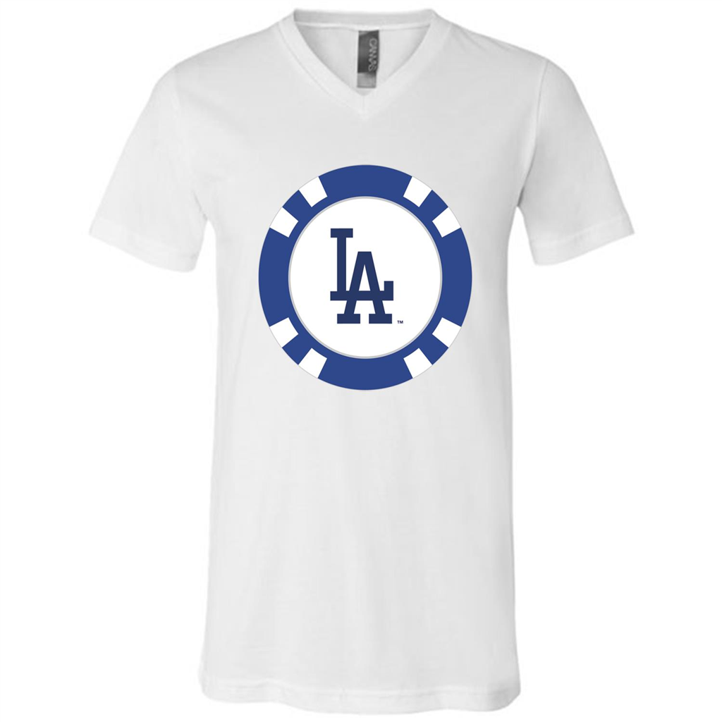 Los Angeles Dodgers Poker Chip Ball Marker - Canvas Unisex Shirts