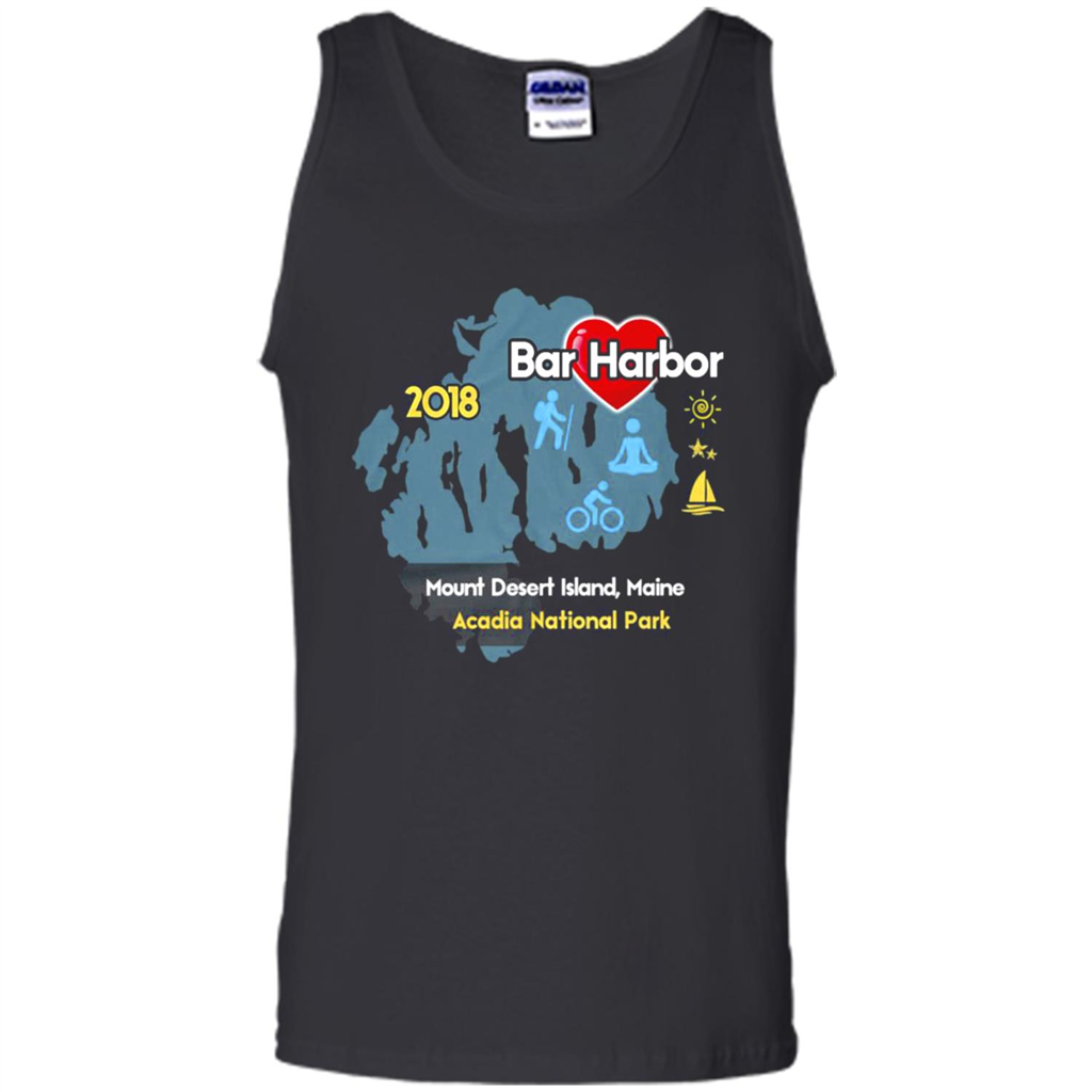 Bar Harbor 2018 Mount Desert Island Maine Acadia National Park - Tank Top Shirts