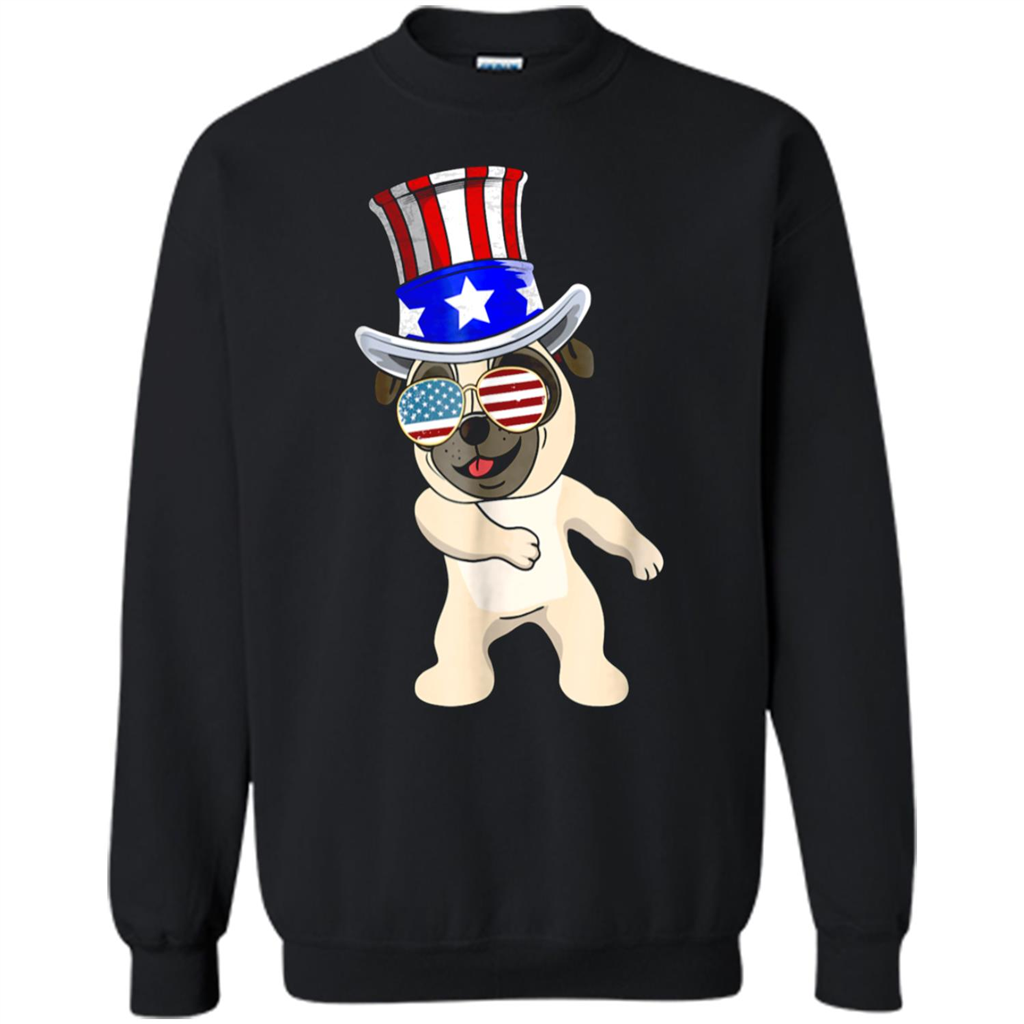 Floss Like A Boss Shirt Pug Uncle Sam Flossing American - 