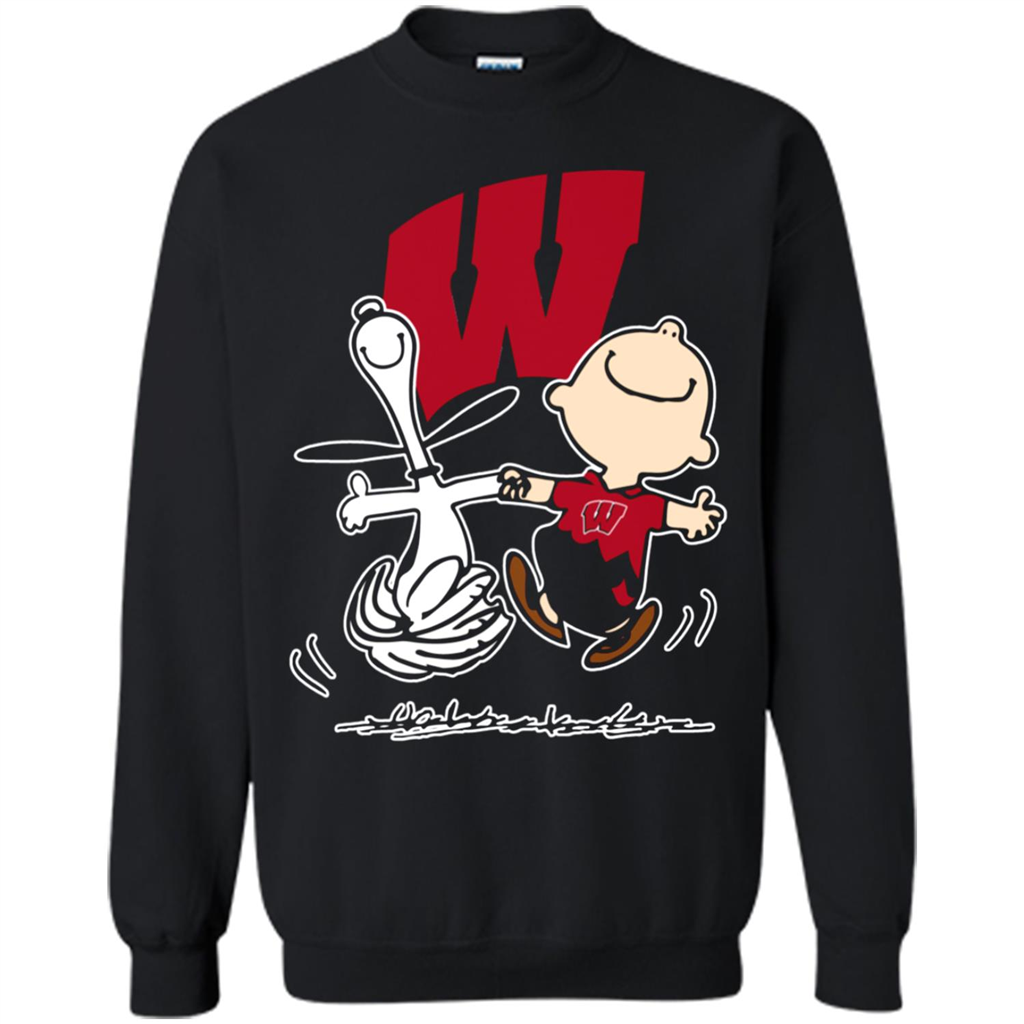 Charlie Brown & Snoopy - Wisconsin Badgers - 