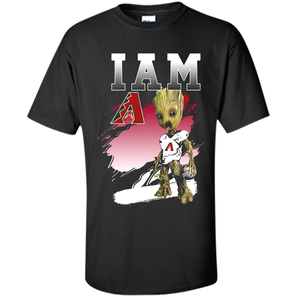 Arizona Diamondbacks Groot I Am T-shirts Guardians Of The Galaxy - Shirt