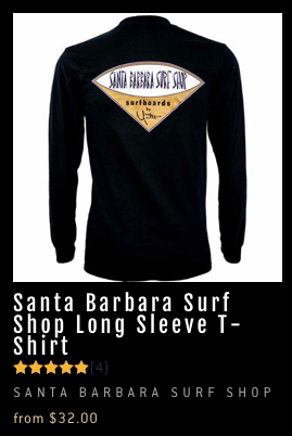 Santa Barbara Surf Shop Long-Sleeve Hoodie