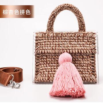 woven wool bag