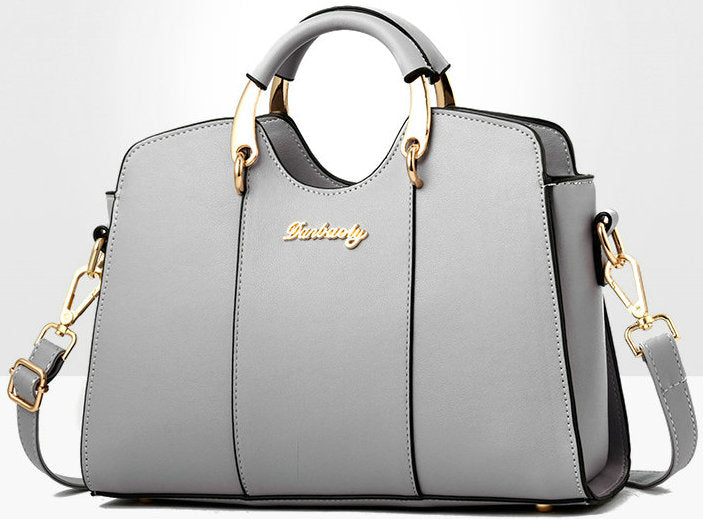 white designer handbag