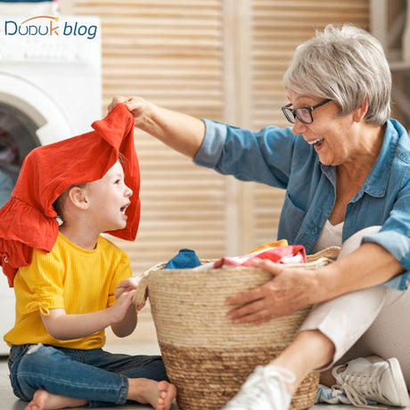 7 formas de acostumbrar a un niño a usar el cesto de la ropa sucia | DUDUK