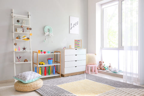 habitación infantil montessori