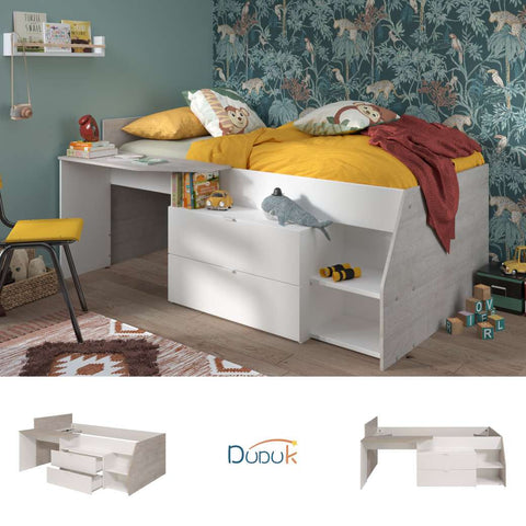 Cama con closet integrado