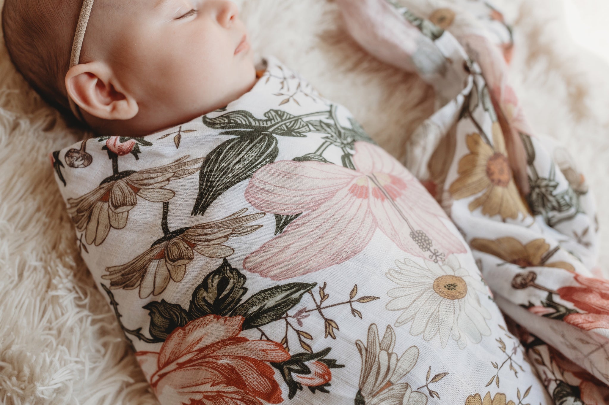 the mini scout swaddle