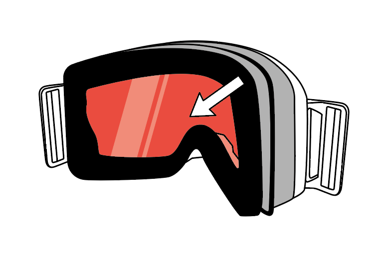 RedBull Spect Masque Motocross et VTT WHIP 002 Black Clear Flash - WHIP 002  - Ski Goggles - IceOptic