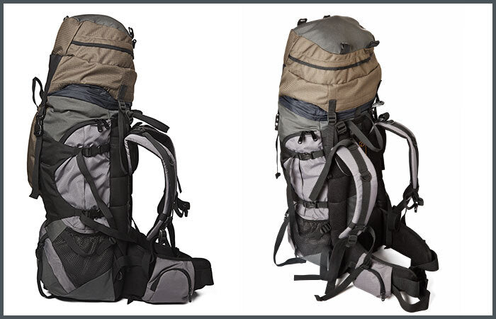 two identical backpacks