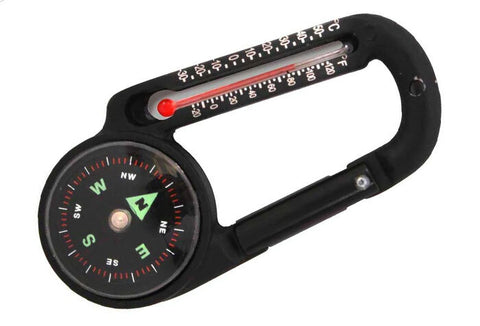 Rothco Carabiner Compass/Thermometer