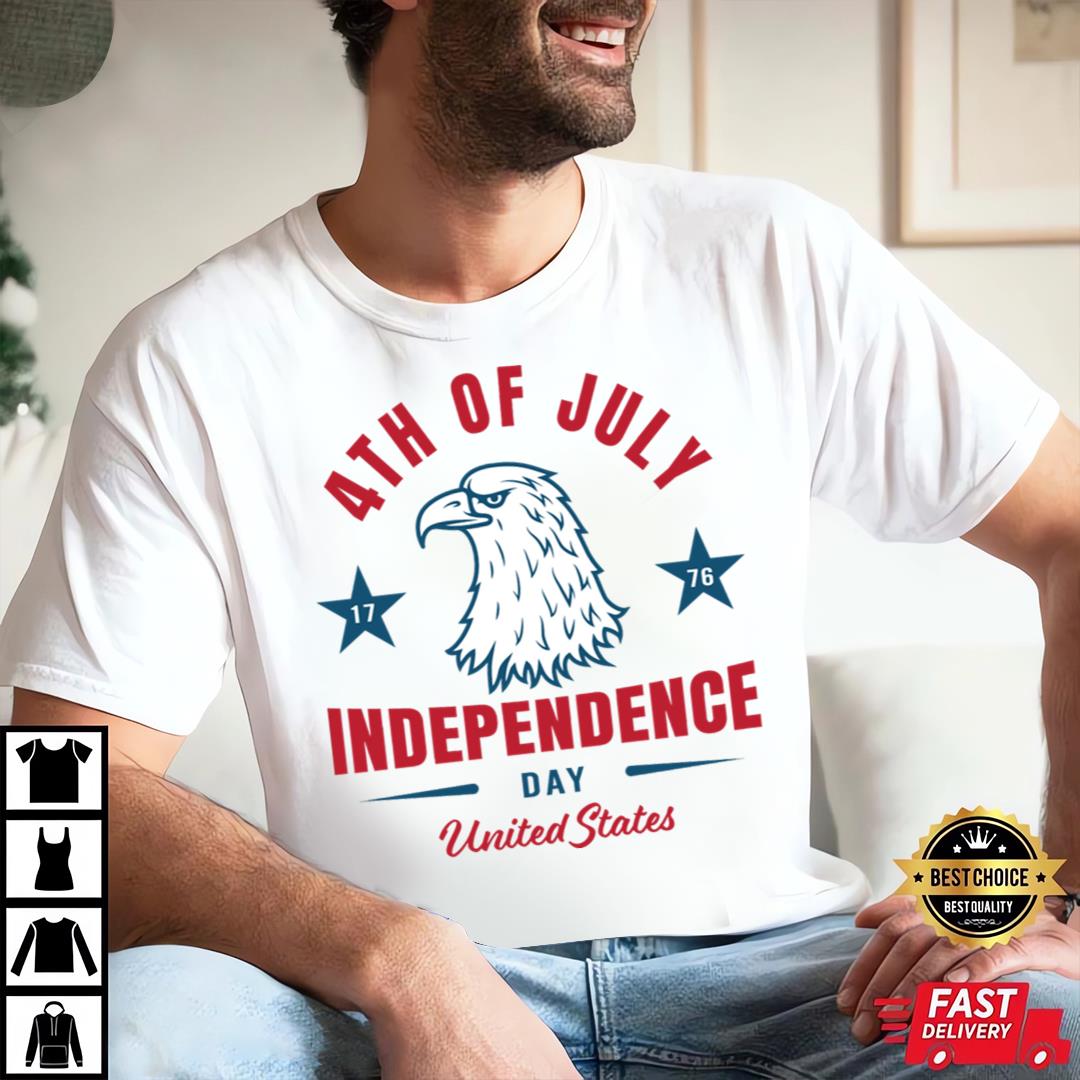 4th Of July T-shirt, Independence Day United States 1776