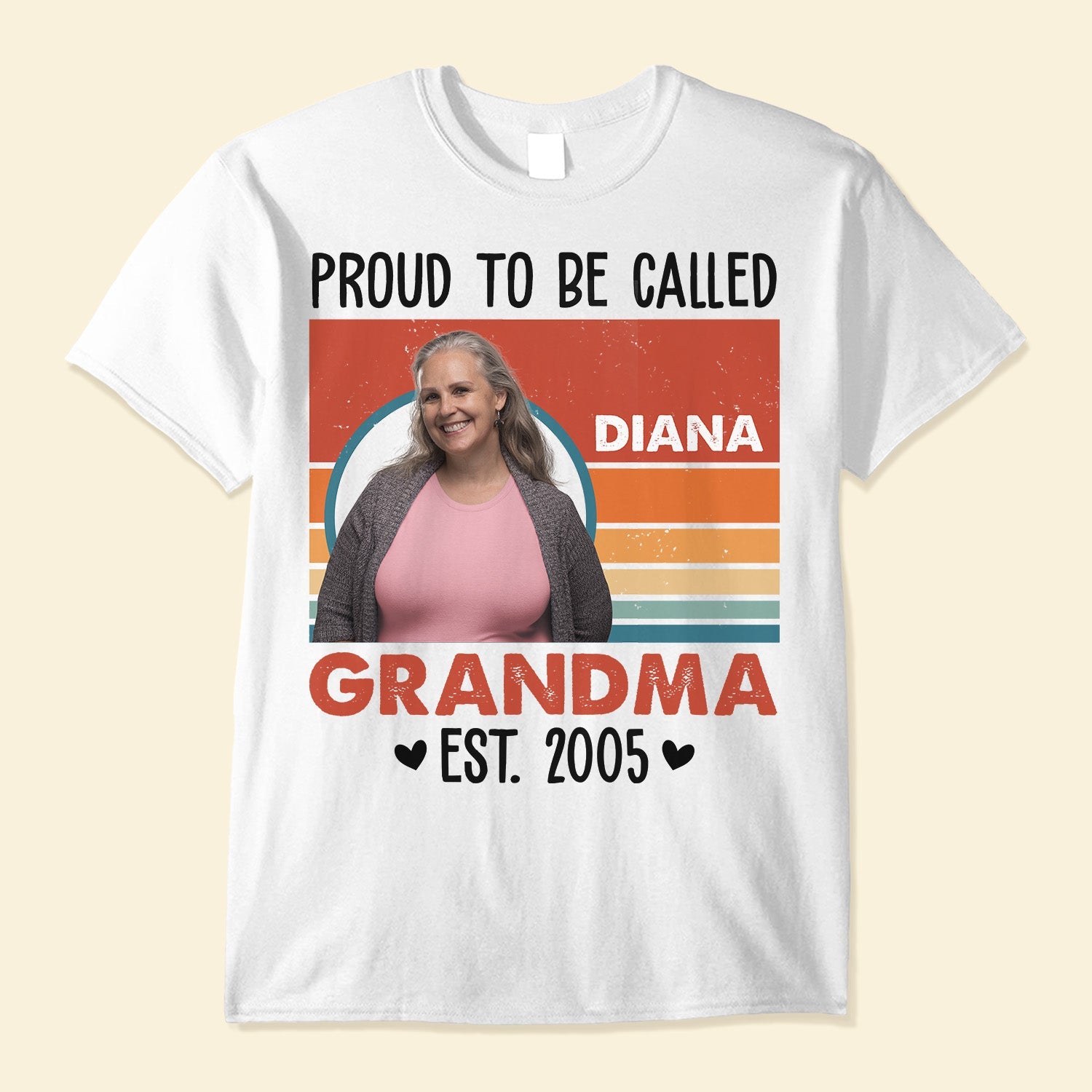 Proud To Be Called Grandma - Personalized T-shirt, Gift for Grandma, Mama