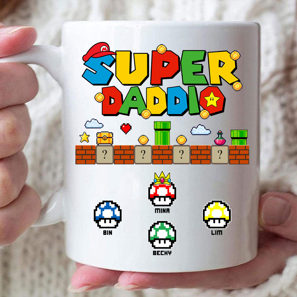 Super Daddio Mug, Father's Day Gift For Dad