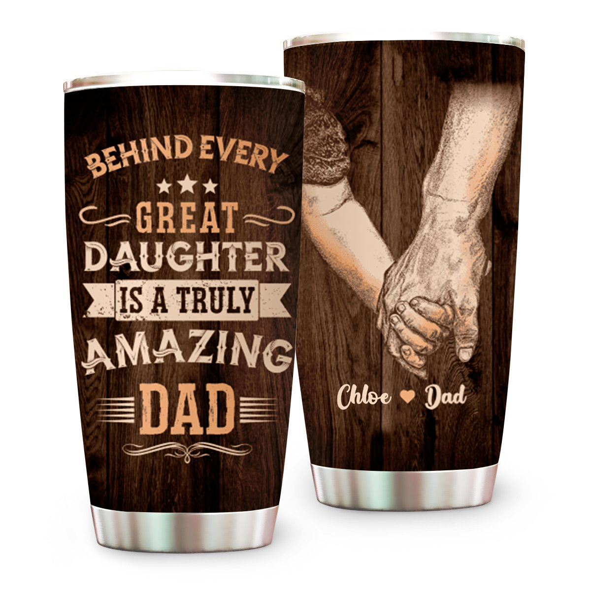 Truly Amazing Dad Tumbler, Father's Day Tumbler, Gift for Dad