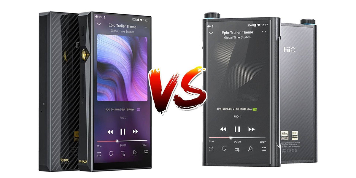 FiiO M15 vs FiiO M11 Pro — HiFiGo