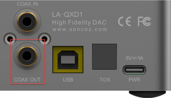 Digital Coaxial Output