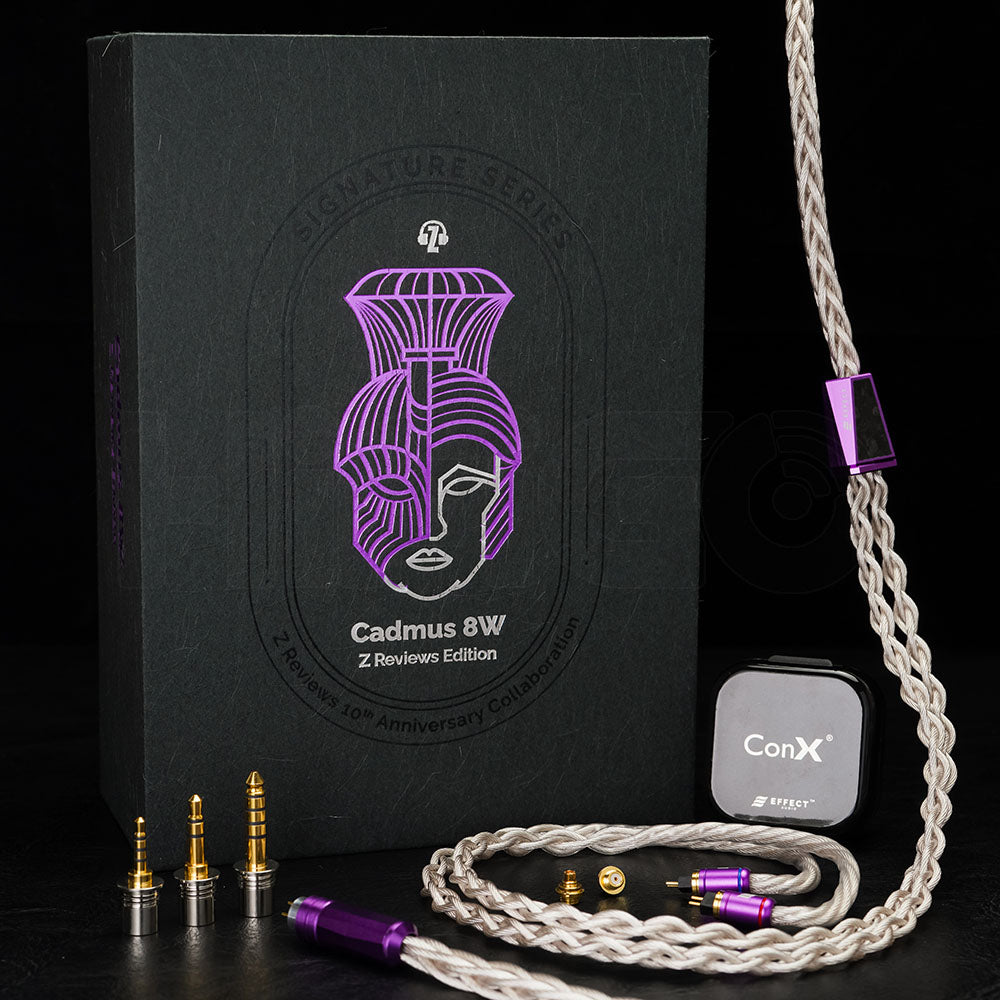 Effect Audio × Z Review 10th Anniversary Cadmus 8W Limited Edition Earphone Cable