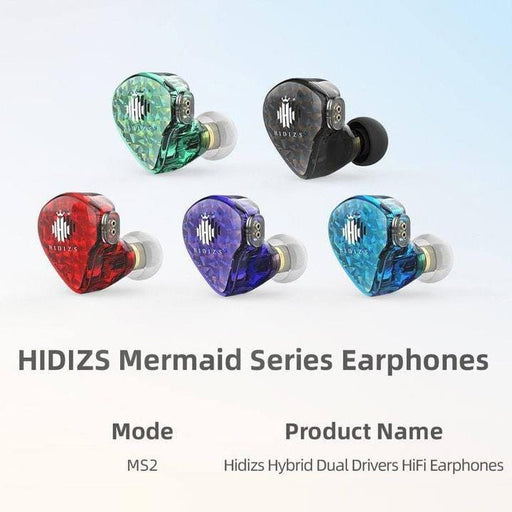 Hidizs MS3 2BA+1DD Hybrid HiFi In-Ear Monitors — HiFiGo