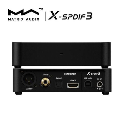 Matrix X-SPDIF 3 USB Digital Audio Interface IIS-LVDS/Coaxial/Optical/AES/EUB 768kHz/32Bit DSD512 HiFiGo