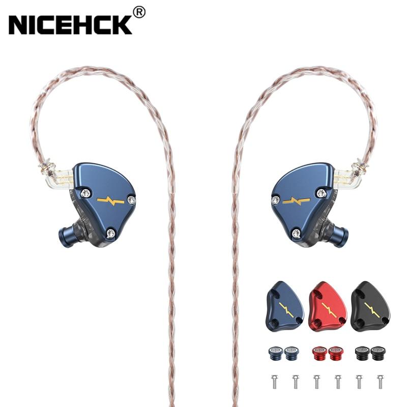 Nicehck Nx7 Mk3 7 Driver Units 4ba Dual Cnt Dynamic Piezoelectric Earphone Hifigo