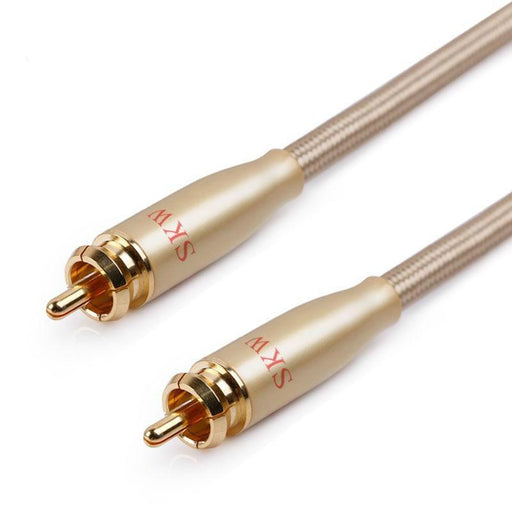 SKW Audio Cable 2RCA to 2 RCA Male to Male 6N OCC — HiFiGo